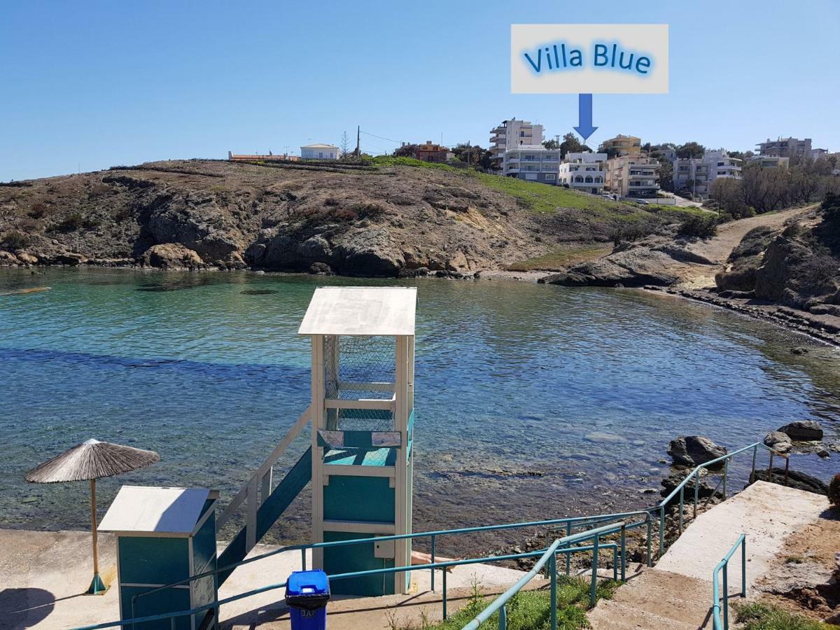 Villa Blue. Two Storey House, 100 Meters From Sea Rafína Extérieur photo